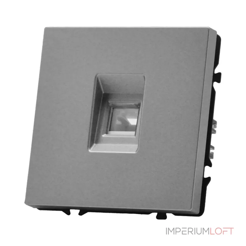 Розетка компьютерная одиночная LeDron CAT 6 (DATA) Light Grey Розетка компьютерная одиночная LeDron CAT 6 (DATA) Light Grey