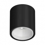 Потолочный светильник под сменную лампу LeDron KEA KEA R ED GU10 Black-White от ImperiumLoft