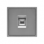 Розетка компьютерная одиночная LeDron CAT 6 (DATA) Light Grey