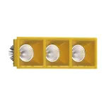 Встраиваемый светодиодный светильник LeDron RISE KIT RISE KIT 3 LED 4000K Gold