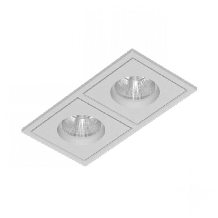 Встраиваемый светодиодный светильник LeDron BRUTAL BRUTAL SQ2 White TRIAC 4000K от ImperiumLoft