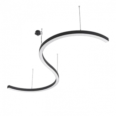 Подвесной светильник LeDron LED SNAKE LED SNAKE Mini Black 3000K