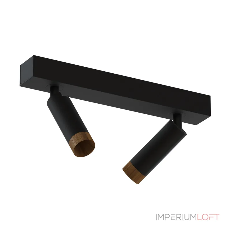 Потолочный светодиодный светильник LeDron SAGITONY SAGITONY E2 S40 Wooden Black
