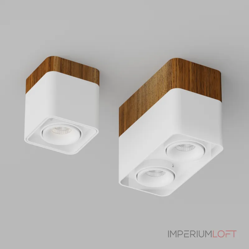 Потолочный светодиодный светильник LeDron TUBING 2 WOODEN TUBING 2 Wooden 60 White