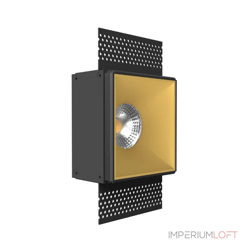 Встраиваемый светильник под сменную лампу LeDron RISE SQ H KIT1 RISE SQ H KIT1 Gold