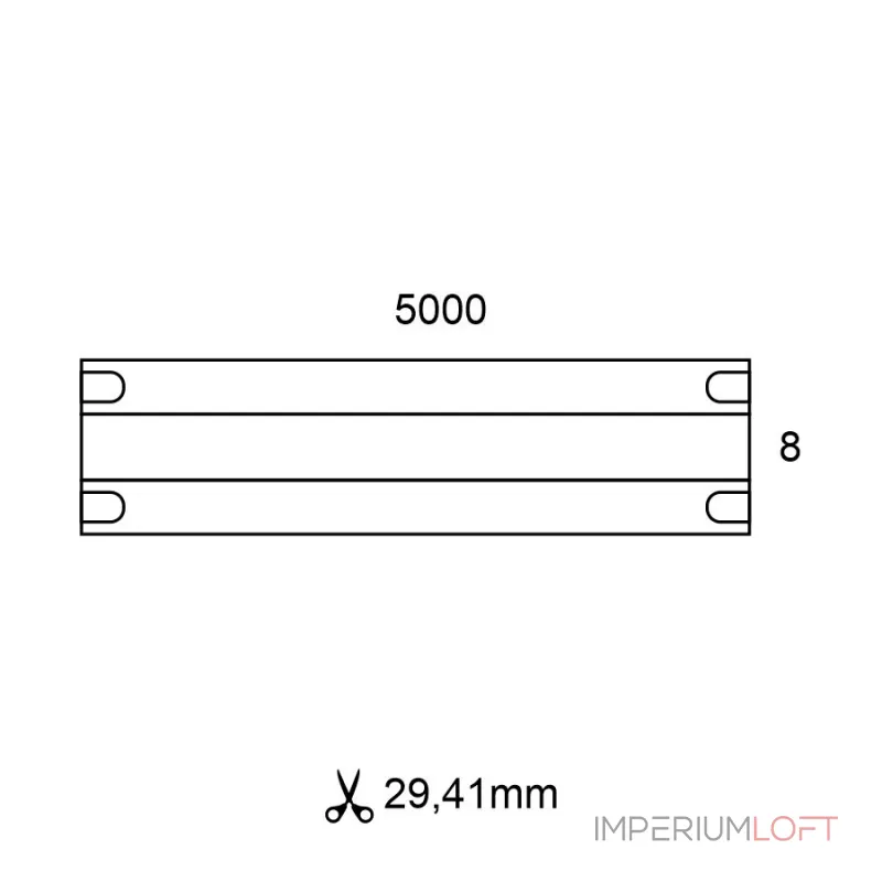 Светодиодная лента LeDron DF1524 DF152408NO-9NWNSA012WS0500