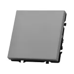 Выключатель одноклавишный звонкового типа LeDron 1G Reset Light Grey от ImperiumLoft