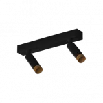 Потолочный светодиодный светильник LeDron SAGITONY SAGITONY E2 S40 Wooden Black