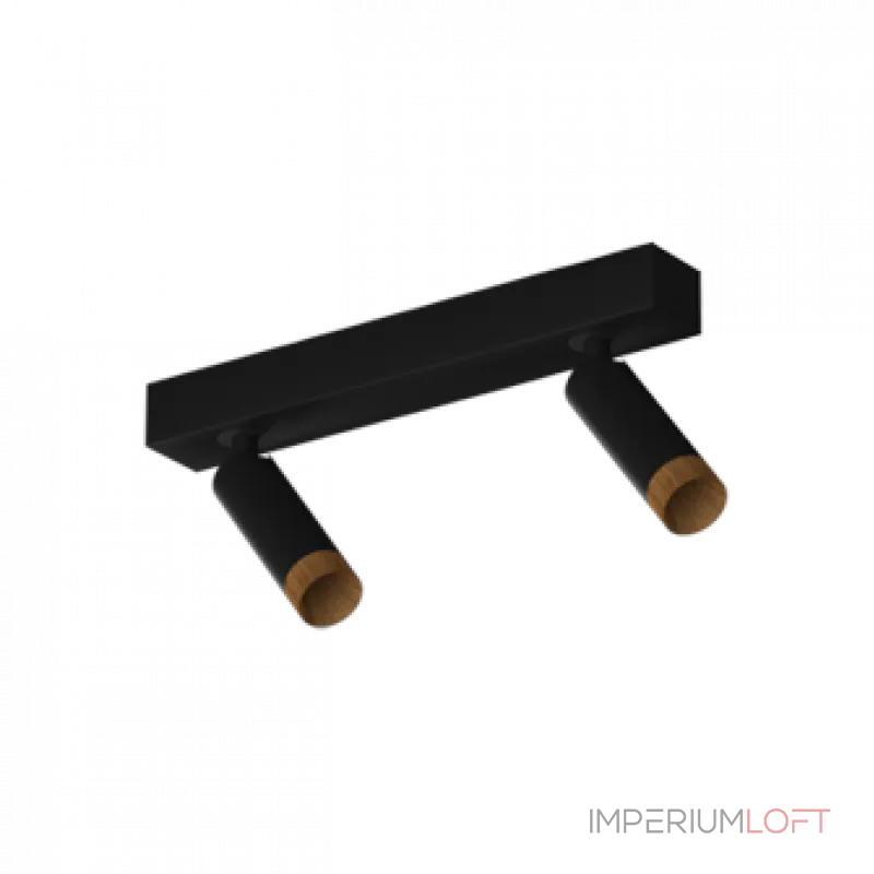 Потолочный светодиодный светильник LeDron SAGITONY SAGITONY E2 S40 Wooden Black
