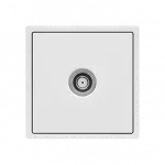 Телевизионная розетка LeDron Satellite Socket White
