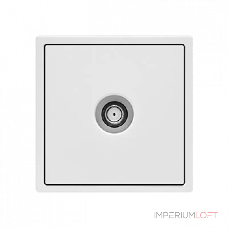 Телевизионная розетка LeDron Satellite Socket White Телевизионная розетка LeDron Satellite Socket White