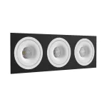 Встраиваемый светодиодный светильник LeDron LH10 LH10 SQ3 Black-White 4000K от ImperiumLoft