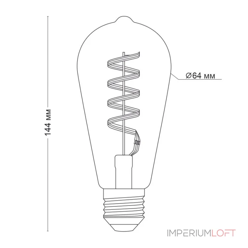 Светодиодная лампа LeDron SMART LAMP Smart-LF601WF2- 6W-E-G1