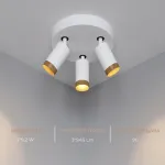 Потолочный светодиодный светильник LeDron SAGITONY SAGITONY R3 S60 Dim Wooden Wh