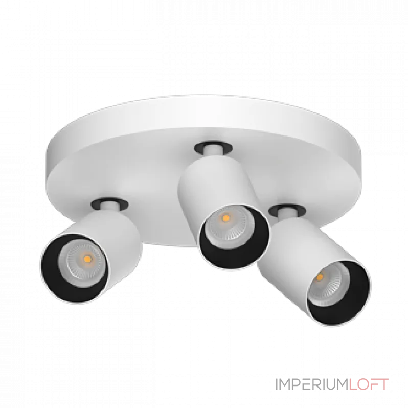 Потолочный поворотный светодиодный светильник LeDron SAGITONY SAGITONY R3 S60 W-Bl