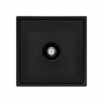 Телевизионная розетка LeDron Satellite Socket Black
