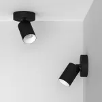 Потолочный поворотный светодиодный светильник LeDron SAGITONY SAGITONY R1 S60 Dim B-Wh от ImperiumLoft