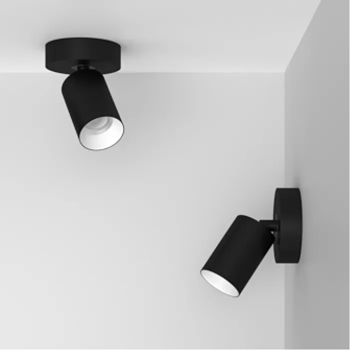 Потолочный поворотный светодиодный светильник LeDron SAGITONY SAGITONY R1 S60 Dim B-Wh от ImperiumLoft
