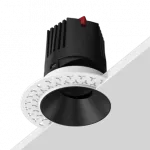 Встраиваемый светодиодный светильник под шпаклевку LeDron Starship Starship Black 12W Zigbee