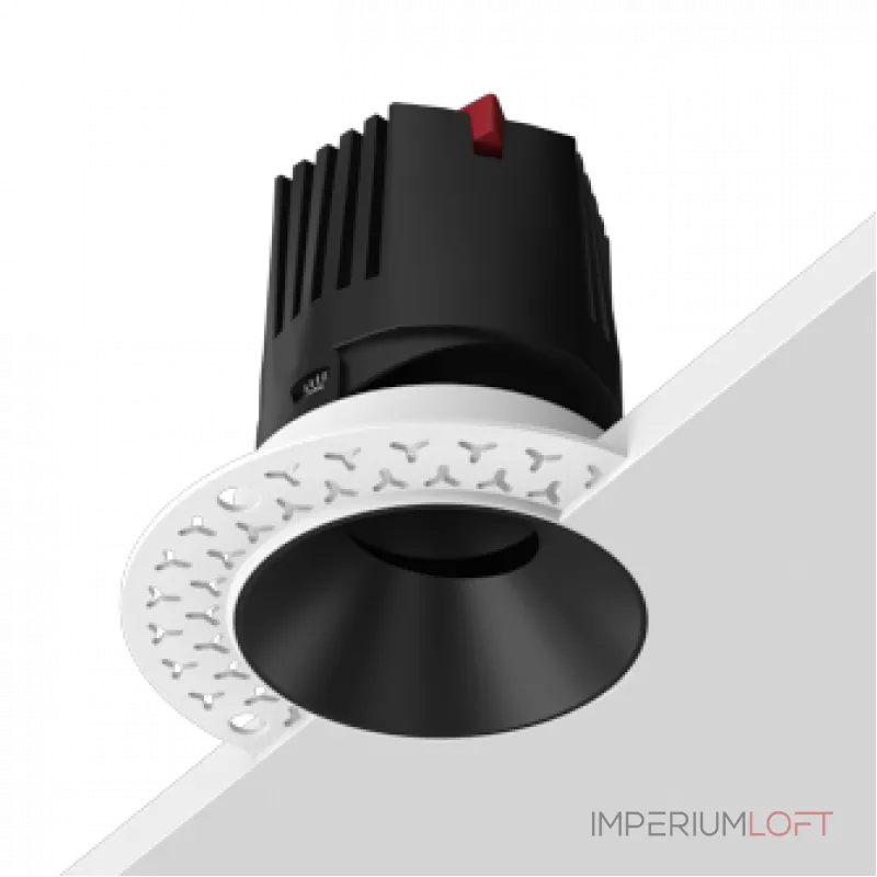 Встраиваемый светодиодный светильник под шпаклевку LeDron Starship Starship Black 12W Zigbee