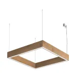 Подвесной светильник LeDron KVADRO Basic Wooden KVADRO Basic 700 4K Wh