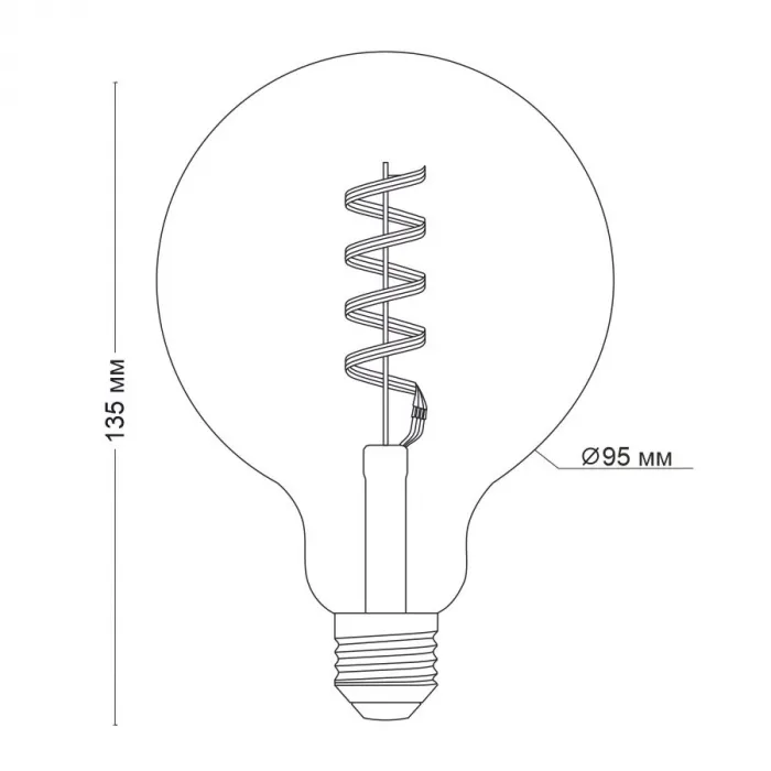 Светодиодная лампа LeDron SMART LAMP Smart-LF321WF2- 6W-E-G1 от ImperiumLoft