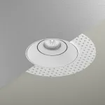 Встраиваемый поворотный светильник под сменную лампу LeDron AO1501036 WHITE