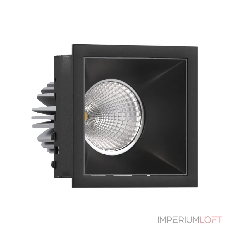 Встраиваемый светодиодный светильник LeDron RISE KIT RISE KIT 1 LED 4000K Black