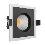 Встраиваемый светодиодный светильник LeDron BRUTAL BRUTAL SQ1 White-Black TRIAC