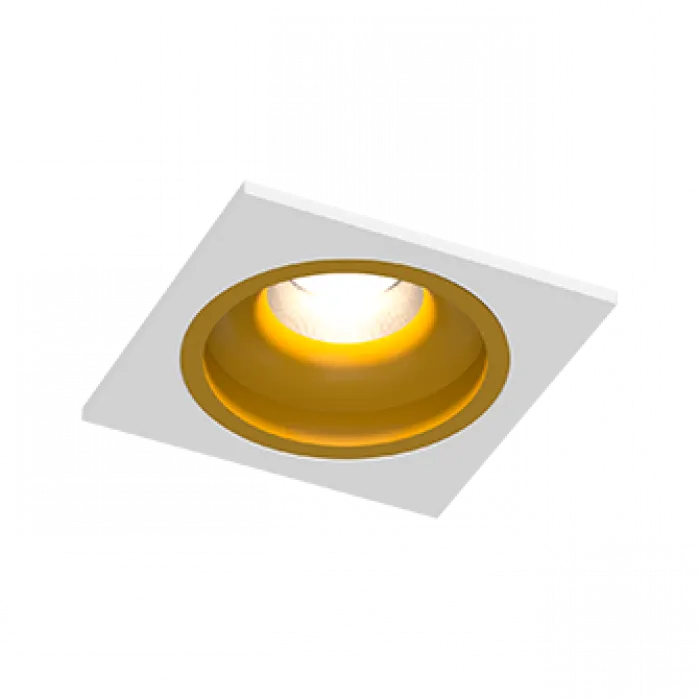 Встраиваемый светодиодный светильник LeDron LEVEL LEVEL SQ White-Gold 4000K от ImperiumLoft