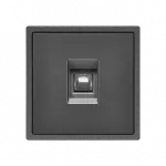 Розетка компьютерная одиночная LeDron CAT 6 (DATA) Grey