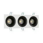 Встраиваемый светильник под сменную лампу Ledron AO1501091 SQ3 White-Black