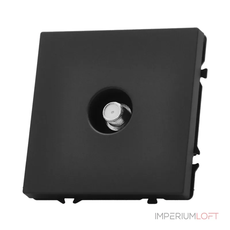 Телевизионная розетка LeDron Satellite Socket Black Телевизионная розетка LeDron Satellite Socket Black