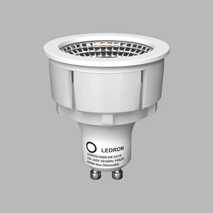 Светодиодная лампа LeDron LDR-GU10 6W 4000K от ImperiumLoft
