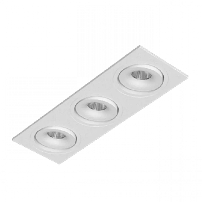 Встраиваемый поворотный светодиодный светильник LeDron MJ1006 MJ1006 SQ3 White от ImperiumLoft