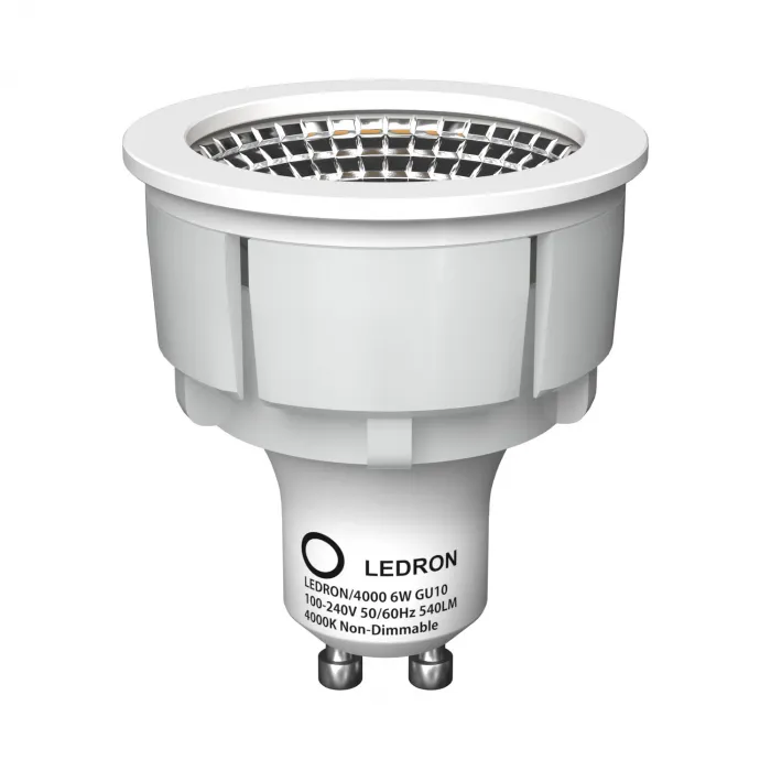Светодиодная лампа LeDron LDR-GU10 6W 4000K от ImperiumLoft