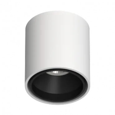 Потолочный светильник под сменную лампу LeDron KEA KEA R ED GU10 White-Black