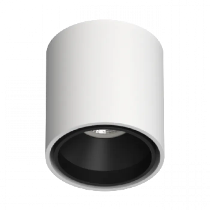Потолочный светильник под сменную лампу LeDron KEA KEA R ED GU10 White-Black от ImperiumLoft