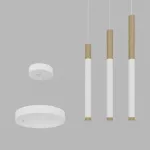 Подвесной светильник LeDron SAGITONY R T40 Wooden R3 T40 Wooden 300 Dim Wh