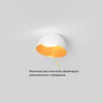 Потолочный светодиодный светильник D350 LeDron GLOW 5610X-824RC-WH-3