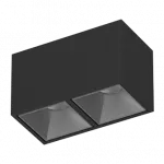 Потолочный светодиодный светильник LeDron KUBING KUBING 2 Black-Grey TRIAC