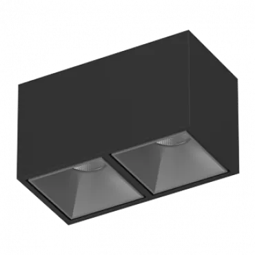 Потолочный светодиодный светильник LeDron KUBING KUBING 2 Black-Grey TRIAC