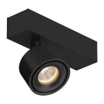 Настенно-потолочный поворотный светодиодный светильник LeDron SAGITONY SAGITONY E S75 Black 4000K от ImperiumLoft