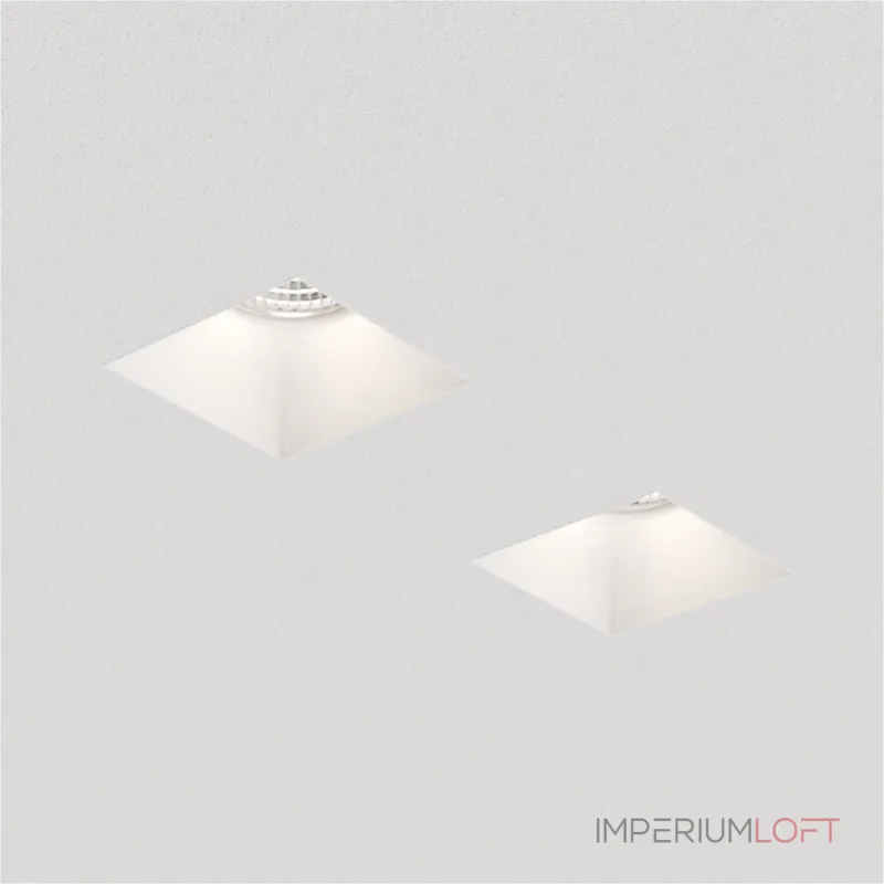 Встраиваемый светильник под сменную лампу LeDron RISE SQ H KIT1 RISE SQ H KIT1 White