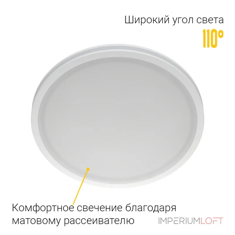 Встраиваемый светодиодный светильник LeDron LIP0906-20W-Y3000K Встраиваемый светодиодный светильник LeDron LIP0906-20W-Y3000K