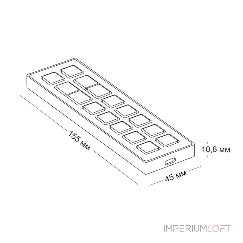 Пульт для управления умным домом LeDron LightWizar Zigbee 2C1YK0020 от ImperiumLoft
