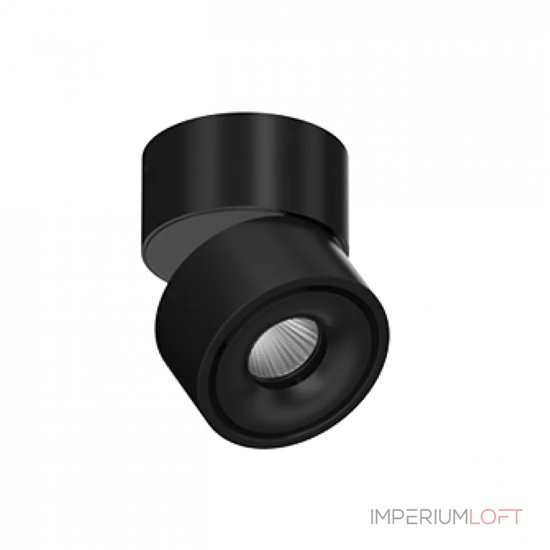 Потолочный поворотный светодиодный светильник LeDron LH8W LH8W Black 4000K