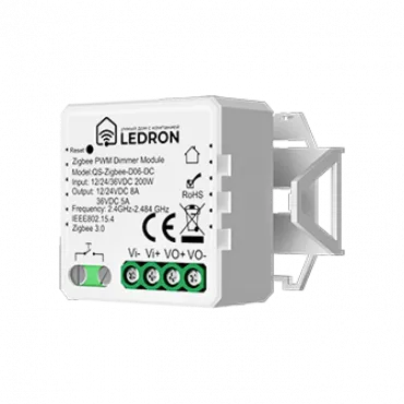 Модуль для светодиодной ленты LeDron QS-Zigbee-D06-DC Модуль для светодиодной ленты LeDron QS-Zigbee-D06-DC