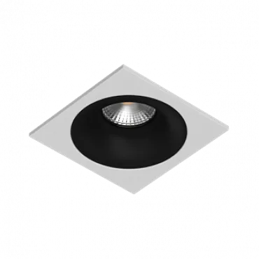 Встраиваемый светильник под сменную лампу LeDron MJ1003 MJ1003 SQ White-Black Встраиваемый светильник под сменную лампу LeDron MJ1003 MJ1003 SQ White-Black