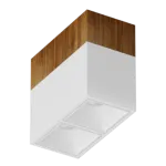 Потолочный светильник Ledron KUBING 2 Wooden 130 White 4000K